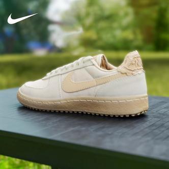NIKE耐克女鞋Field Genera菱形提花复古薄底休闲运动鞋IH2487-100