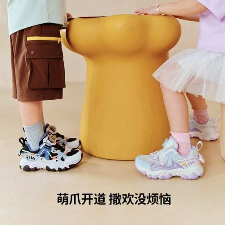 【猫爪5】斐乐儿童2026年夏季新款小童鞋舒适运动跑鞋K54B621101