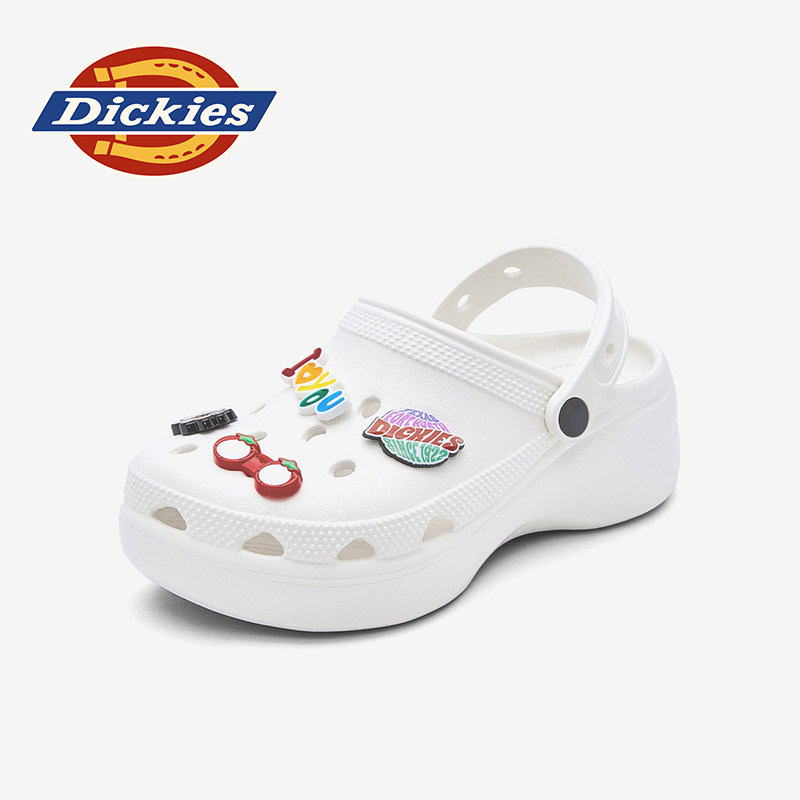 Dickies2026夏季新款透气女鞋cs防滑时尚凉鞋包头软底休闲洞洞鞋主图