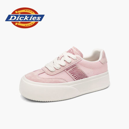Dickies2026新款透气ins女鞋增高饼干鞋平底鞋厚底百搭休闲板鞋