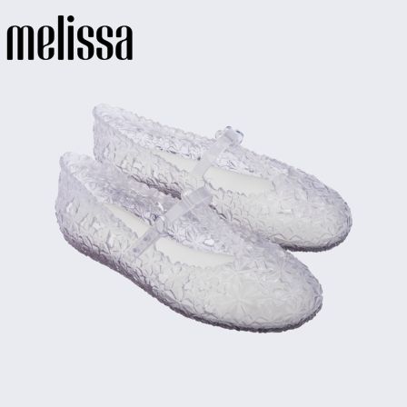 达播Melissa/梅丽莎 x SUSAN FANG联新款女夏仙女水晶芭蕾鞋37881
