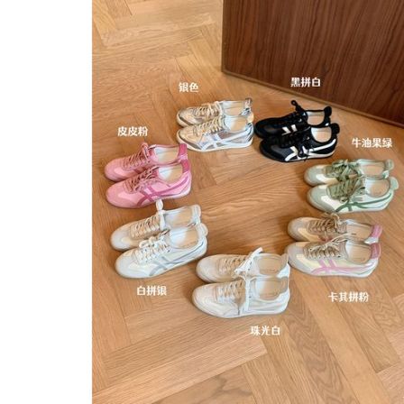 【苏茵茵】软趴趴德训鞋~原创6.5cm内增高芭蕾休闲赛车鞋女E6209047