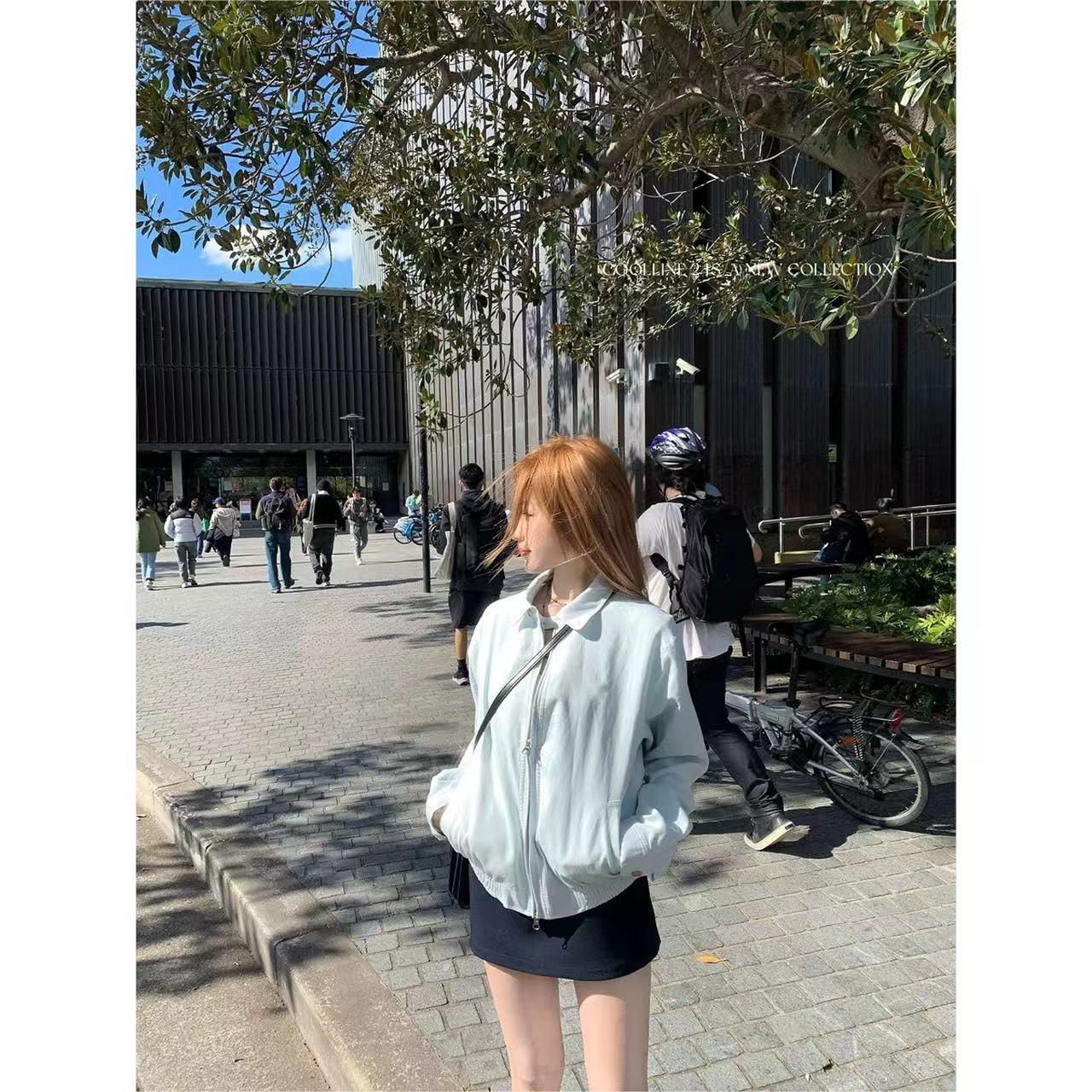 徐秋阳   轻氧少女  百搭时尚休闲设计感显瘦显白外套11719主图