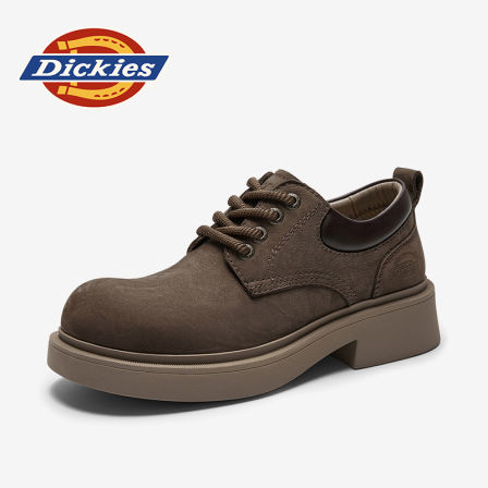Dickies2026夏季新款时尚男士低帮鞋时尚百搭鞋耐磨复古休闲皮鞋