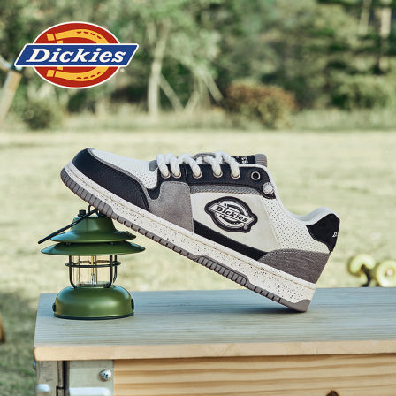 Dickies2026休闲百搭透气男鞋时尚潮流低帮鞋防滑耐磨休闲板鞋