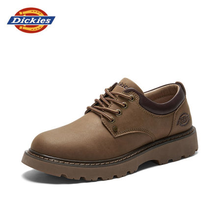 Dickies2026春季新款工装鞋男潮流英伦风鞋低帮鞋百搭复古马丁靴