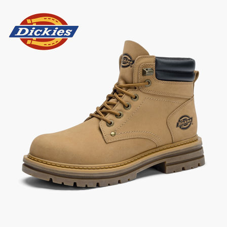 Dickies新款休闲男士大黄靴时尚户外百搭复古高帮潮流休闲马丁靴
