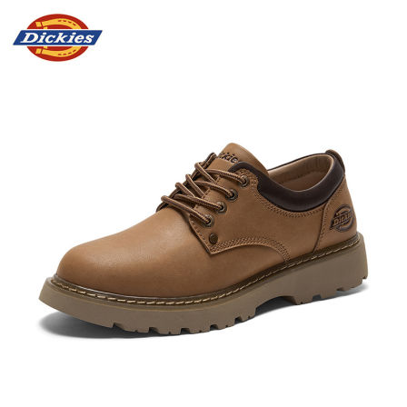 Dickies2026春季新款工装鞋男时尚英伦风鞋低帮鞋百搭复古马丁靴