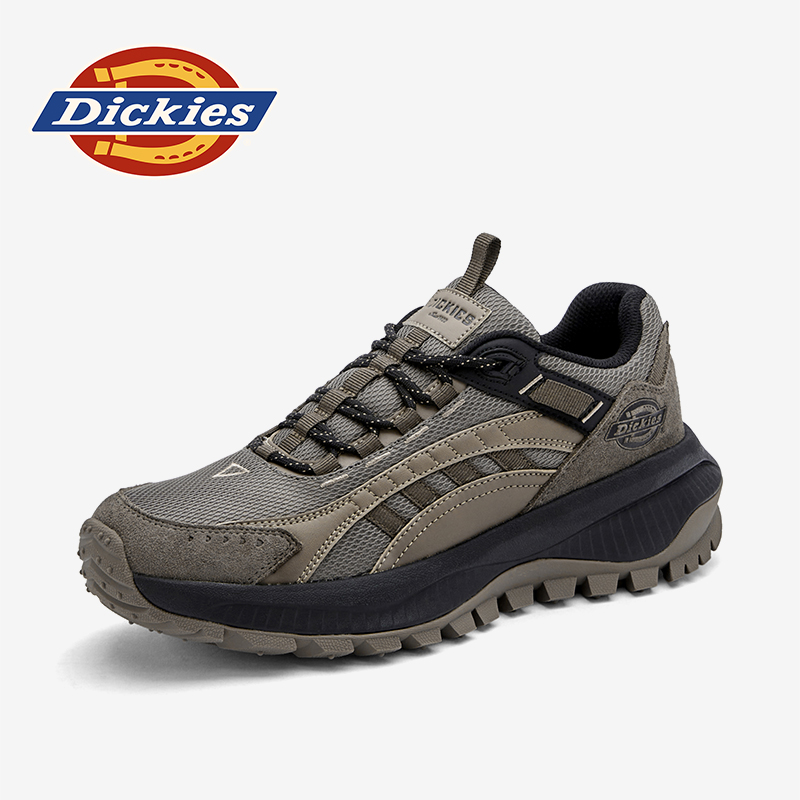 Dickies2026夏季新款增高透气耐磨男鞋跑步舒适软底时尚休闲鞋主图
