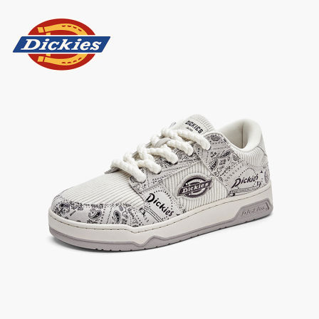 Dickies2026腰果花板鞋情侣百搭拼接小众低帮鞋四季透气休闲板鞋