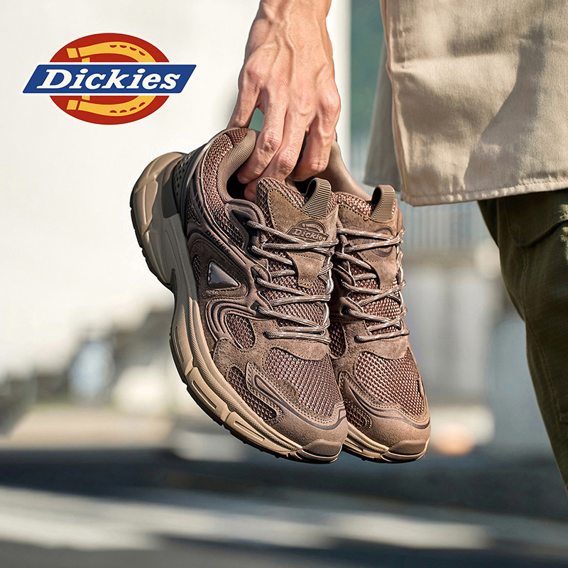 Dickies2026透气时尚男鞋休闲复古舒适低帮鞋轻便防滑老爹运动鞋主图