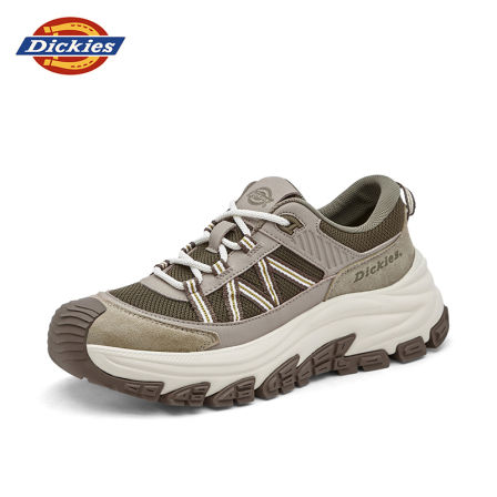 Dickies2026新款透气低帮男鞋潮流舒适厚底防滑百搭时尚休闲鞋