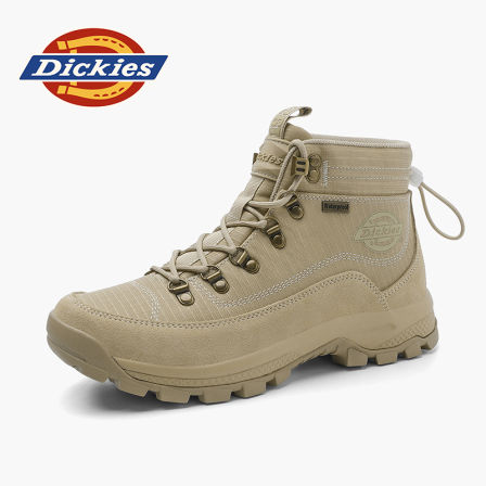 Dickies新款透气男鞋防水防滑登山鞋徒步男士休闲鞋耐磨马丁靴