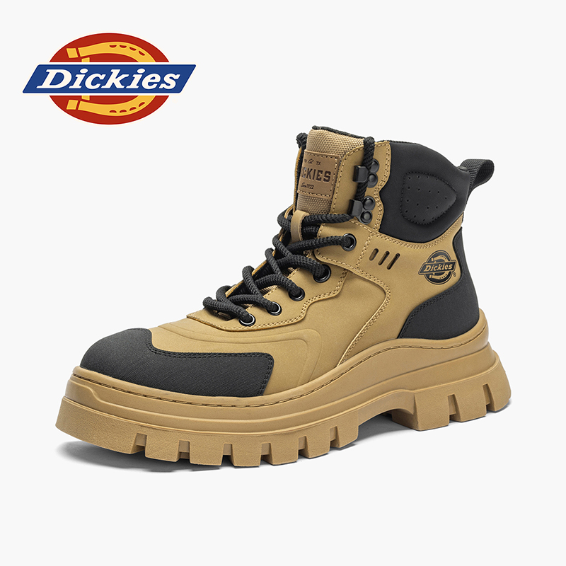 Dickies2026复古马丁靴高帮休闲马丁靴男士时尚户外百搭潮流厚底主图