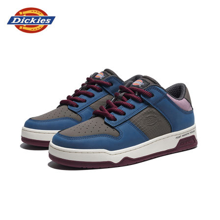 Dickies2026新款拼色男鞋时尚复古百搭低帮鞋透气潮流休闲板鞋