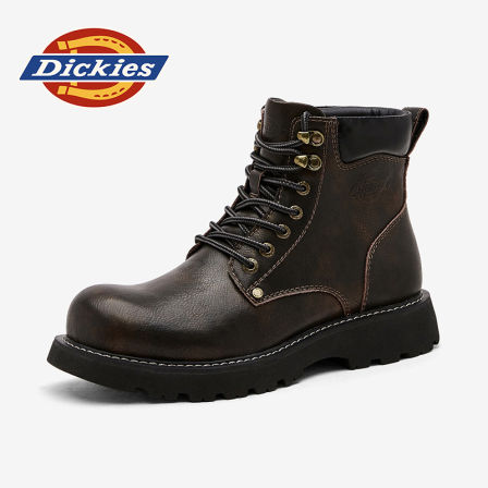 Dickies春季新款马丁靴增高百搭男士休闲靴时尚复古英伦风潮流