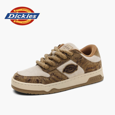 Dickies男鞋低帮减震拼色ins低帮板鞋百搭小众情侣轻质休闲板鞋