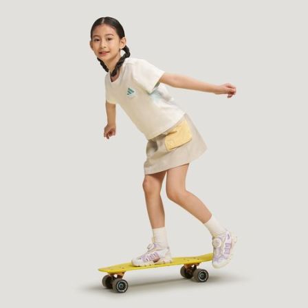 adidas/阿迪达斯儿童鞋夏季大童户外运动徒步凉鞋沙滩鞋KJ9504