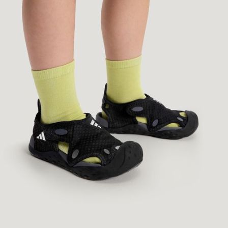 adidas/阿迪达斯2026年夏季新款小童包脚休闲凉鞋KI8906