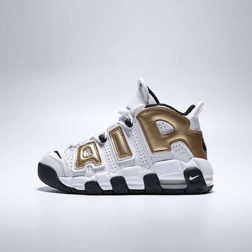 【滔搏联动】耐克AIR MORE UPTEMPO GS珠光鎏金皮蓬鞋IO7601-171主图