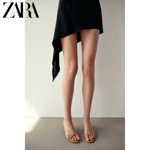 ZARA26夏季新款 女鞋 高跟带饰凉鞋 2302810 500主图