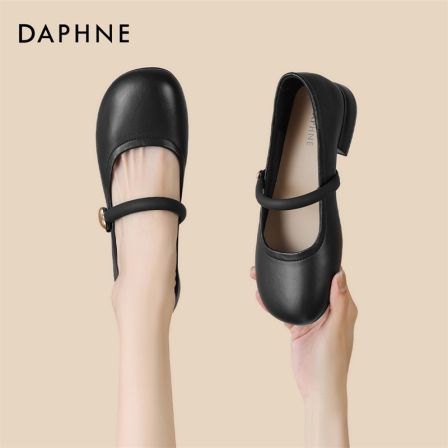 达芙妮Daphne ~玛丽珍女鞋配裙子2026新款圆头单鞋温柔晚晚鞋S