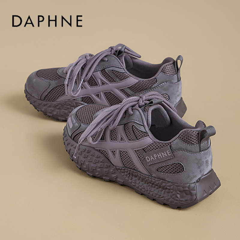 Daphne/达芙妮女鞋新款2026爆时尚气质休闲鞋秋百搭软底德训鞋S主图