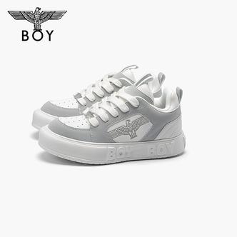 BOY LONDON24秋新品男女同款休闲鞋圆头时尚低帮百搭面包鞋N79007主图