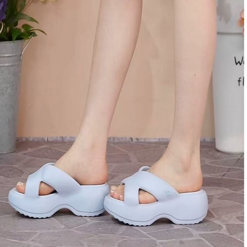 Melissa/梅丽莎Free系列奶油厚底面包鞋时尚外穿通勤厚底拖35927主图