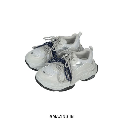 AMAZING IN | 牛皮 | 透气厚底网面休闲鞋 A260518-AI65BCS273主图