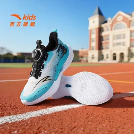 男女童驭风跑鞋2025透气网面透气舒适防滑耐磨缓震运动鞋