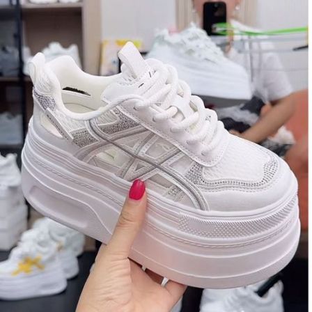 8-9公分增高厚底镂空板鞋夏季新款透气百搭镂空女鞋时尚韩版休闲