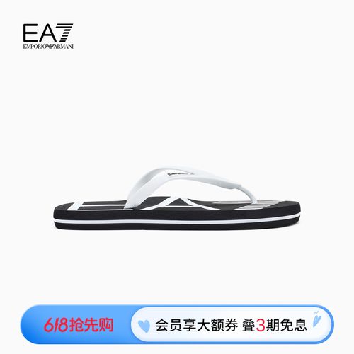 EMPORIO ARMANI/阿玛尼EA7/夏季新款男女情侣夹脚沙滩人字拖拖鞋主图