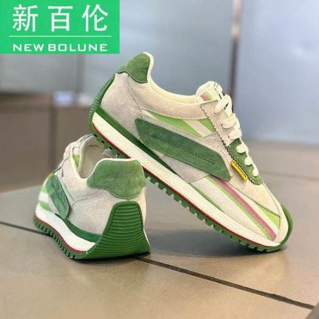 新百伦男鞋夏季透气休闲网面帆布鞋青少年潮流网红超火阿甘运动鞋