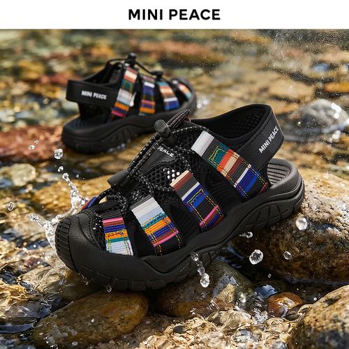 【专柜同款】MINIPEACE太平鸟童装男童新款户外机能凉鞋防滑耐磨主图