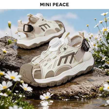 【专柜同款】MINIPEACE太平鸟童装男童夏季新款透气凉鞋防滑耐磨