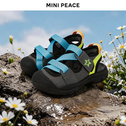 【专柜同款】MINIPEACE太平鸟童装男童新款户外机能凉鞋防滑耐磨主图