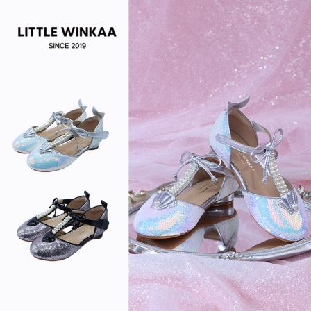Littlewinkaa新款夏季儿童公主鞋凉鞋