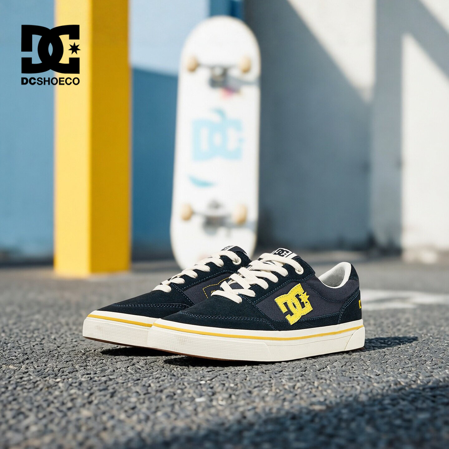 DCSHOES CANVAS 2026夏季新款男鞋复古帆布鞋透气轻便休闲鞋男款主图