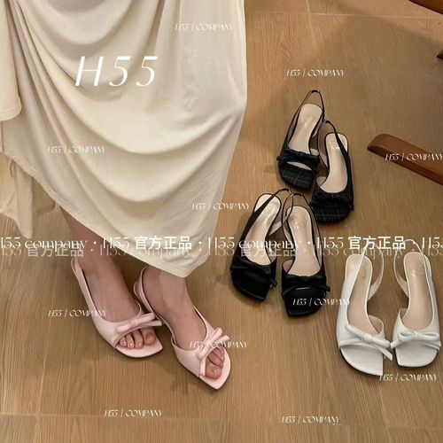 【H55粉丝专享】杜乐丽花园Dss26立体蝴蝶结细跟高跟鞋4.5cm70-3440主图