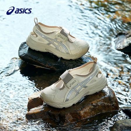 ASICS/亚瑟士童鞋新款春夏季玛丽珍鞋新款男女童运动凉鞋1014A383