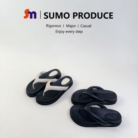 素陌夏季row风羊皮人字拖鞋夹趾拖极简百搭外穿法式厚底凉拖鞋222
