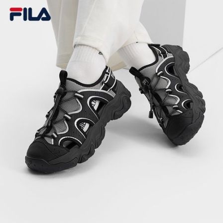 FILAFLUID5SANDAL猫爪凉鞋2026新款女款女子时尚休闲复古凉鞋
