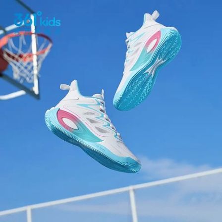 【361°】kids训练夏季透气缓震运动鞋童鞋鞋子运动学生减震篮球鞋