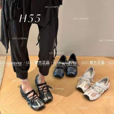 【H55粉丝专属】造梦者（3cm/5cm）-26ss叛逆暗黑风玛丽珍鞋10-3447