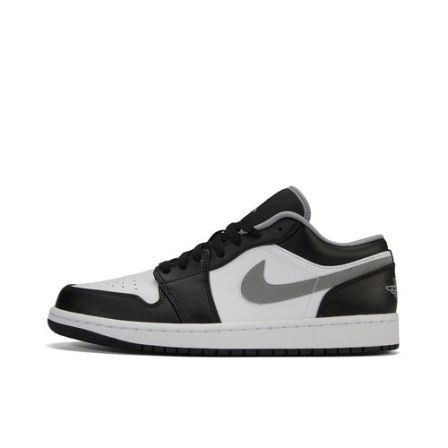 【滔搏联动】NIKE男女同款影子灰AJ1粉彩风低帮休闲板鞋 553558-040