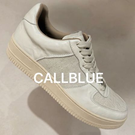 CALLBLUE『4.0终章』夏季透气网麻手抓纹头层牛皮TPU足弓支撑男板鞋