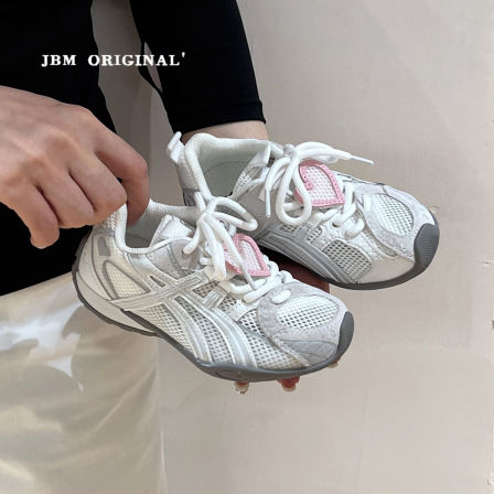 JBM 夏季新款儿童透气运动凉鞋男女童百搭软底学生板鞋德训鞋防滑