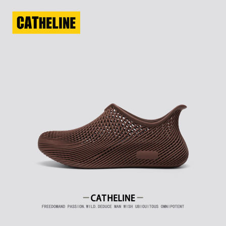美国CAT.HELINE镂空洞洞鞋男款夏季户外穿运动涉水开车3D打印凉鞋