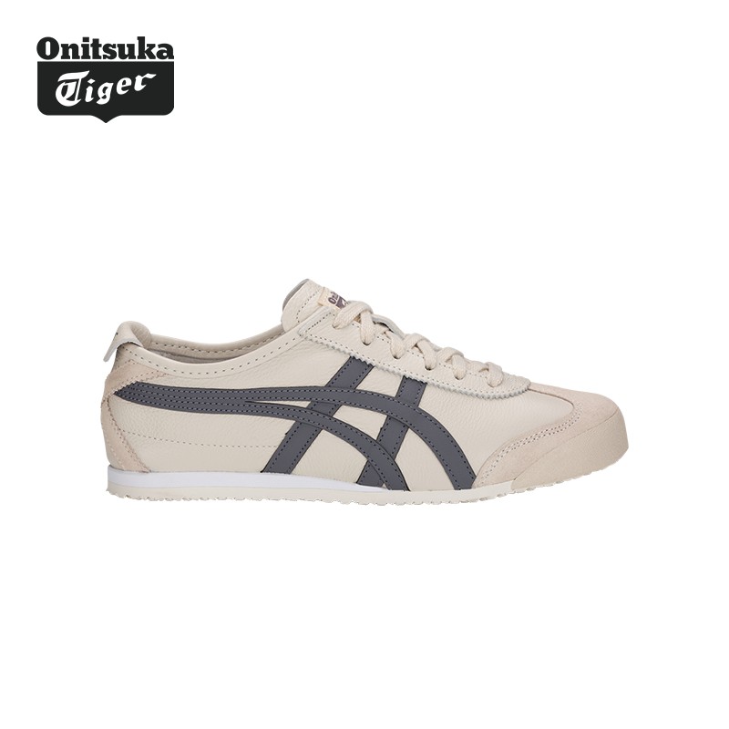 Onitsuka Tiger鬼塚虎官方MEXICO 66™男女休闲轻便燕麦色小白鞋主图